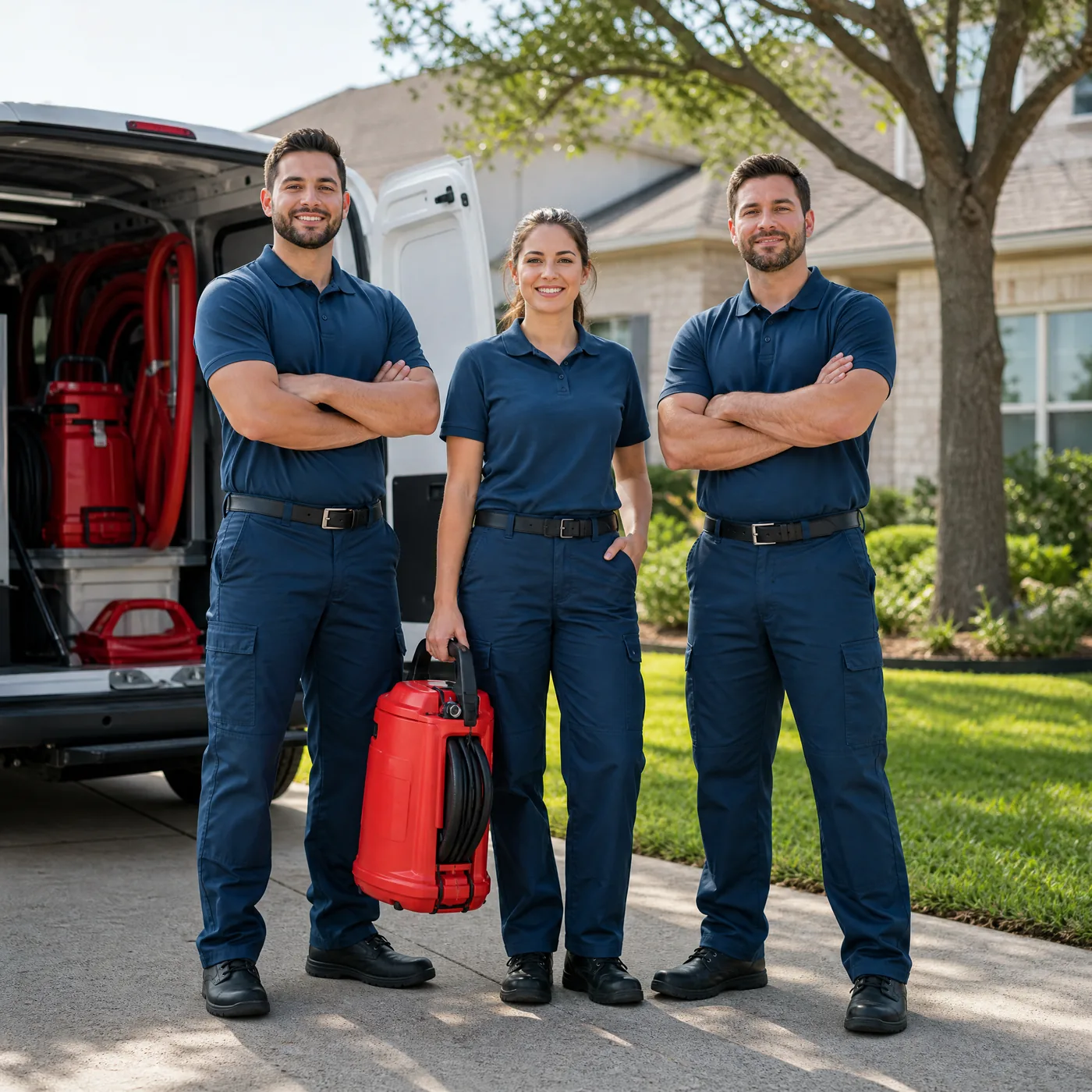 Water Damage Pros Garland crew in Garland, TX