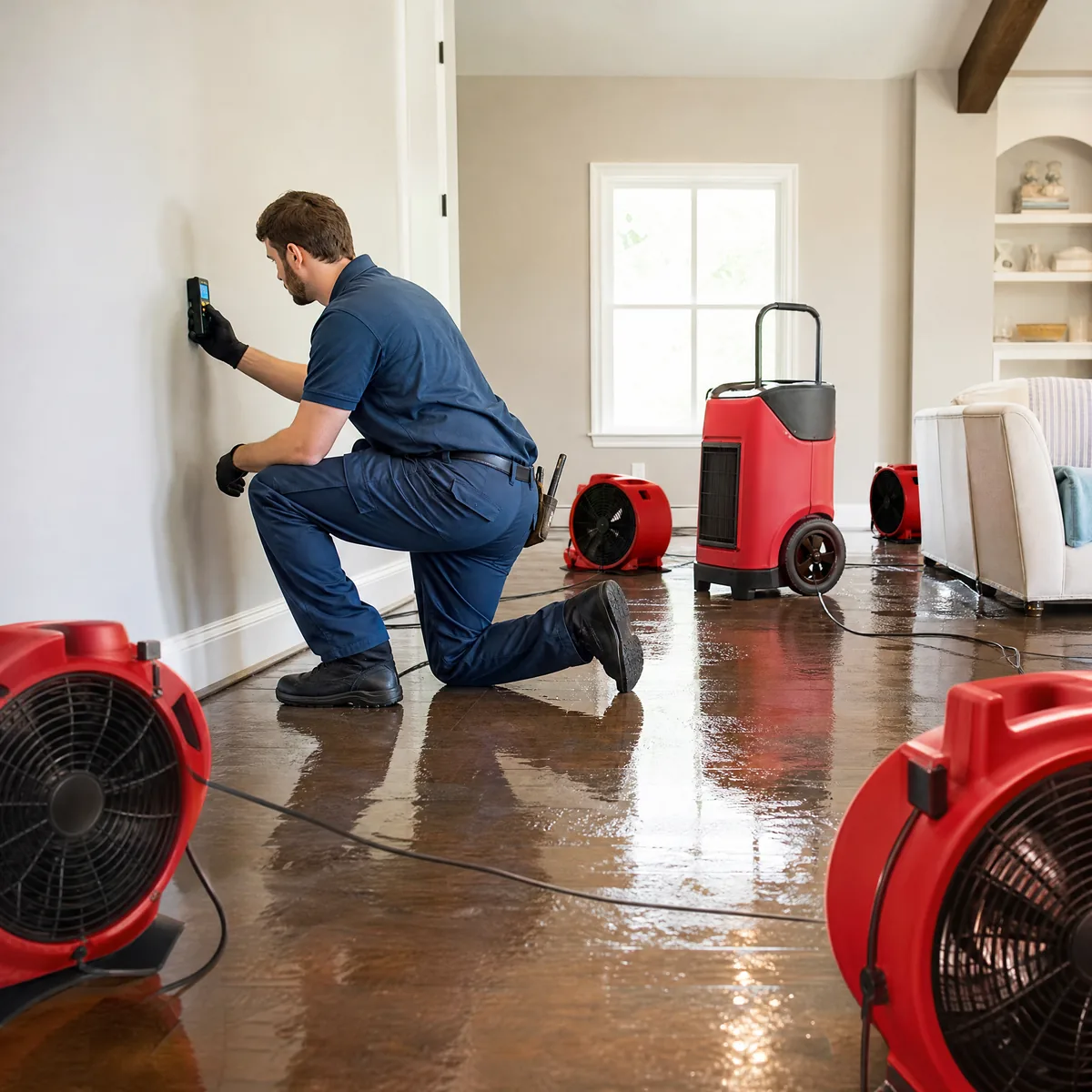 Structural Drying & Water Mitigation in Garland, TX